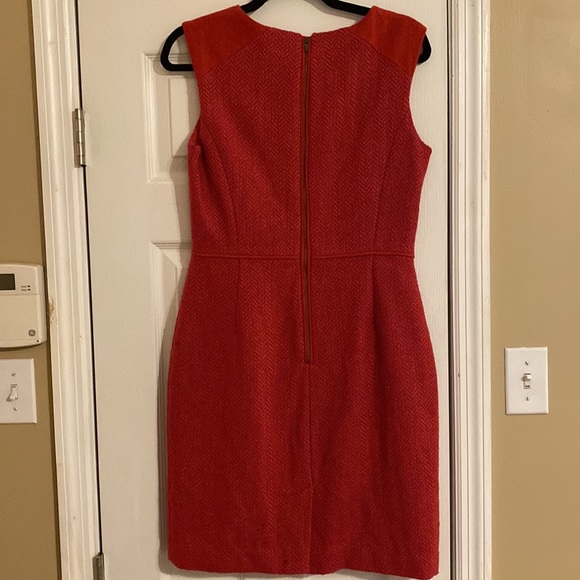 Banana Republic Pink and Orange Tweed Dress 6 - Picture 2 of 5